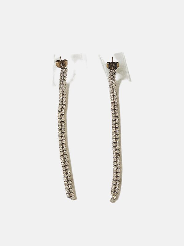 ORECCHINI PENDENTI CON STRASS