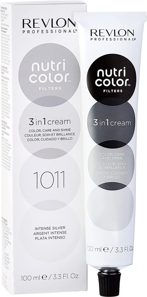 REVLON - Nutri Color Creme 3 in 1 - TUBO 100 ML col 1011 platino cenere intenso