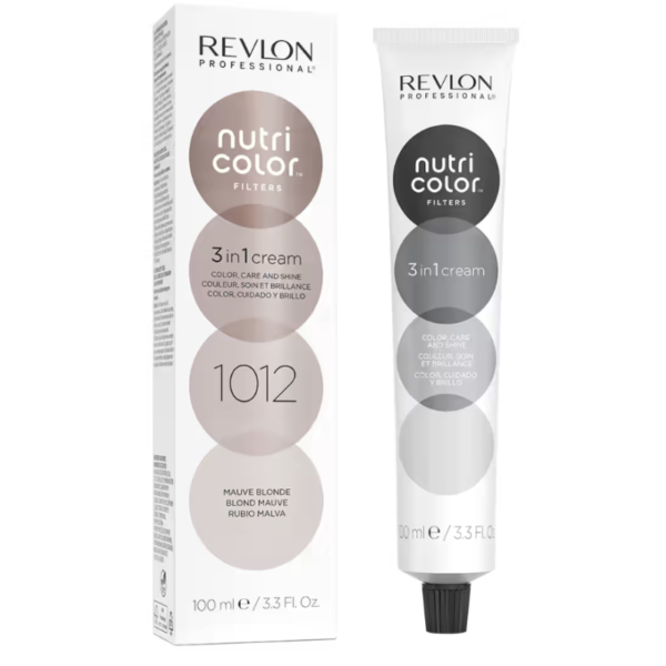 REVLON - Nutri Color Creme 3 in 1 - TUBO 100 ML col 1012 biondo malva