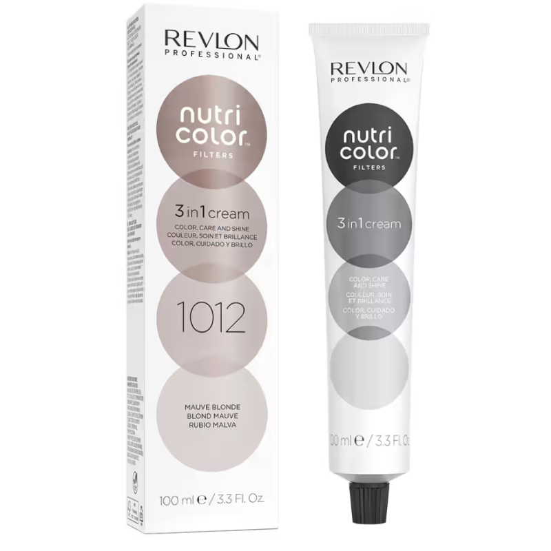REVLON - Nutri Color Creme 3 in 1 - TUBO 100 ML col 1012 biondo malva