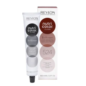REVLON - Nutri Color Creme 3 in 1 - TUBO 100 ML col 524 castano chiaro perlato ramato