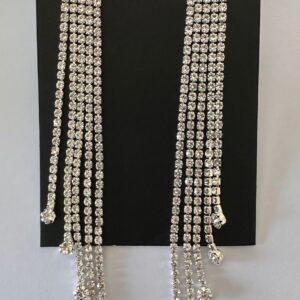 ORECCHINI PENDENTI CON STRASS