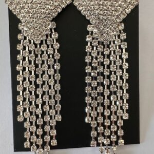 ORECCHINI PENDENTI CON STRASS