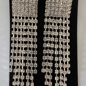 ORECCHINI PENDENTI CON STRASS