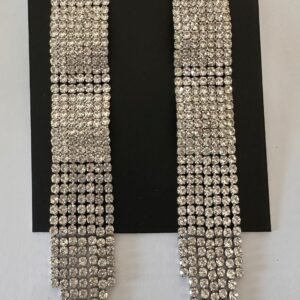 ORECCHINI PENDENTI CON STRASS