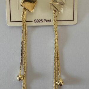 ORECCHINI CON PUNTI LUCE