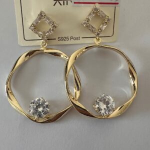 ORECCHINI CON PUNTI LUCE