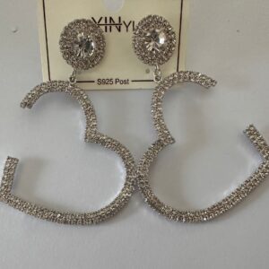 ORECCHINI CON STRASS