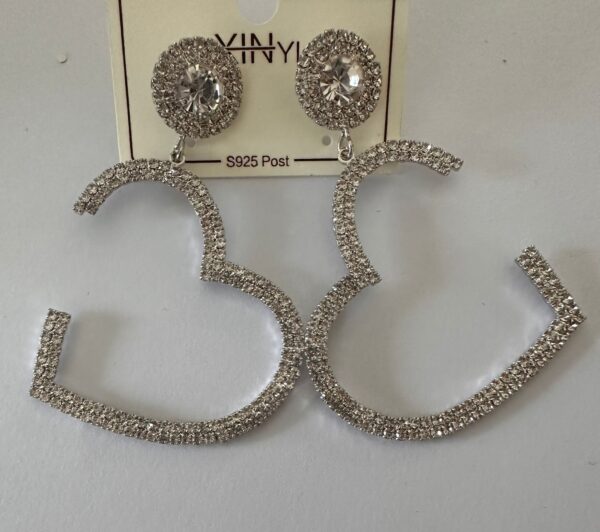 ORECCHINI CON STRASS