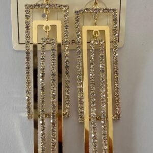 ORECCHINI CON STRASS