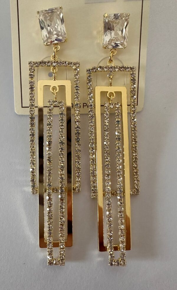 ORECCHINI CON STRASS