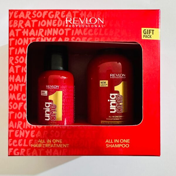 TRAVEL SIZE UNIQ ONE REVLON SHAMPOO E SPRAY