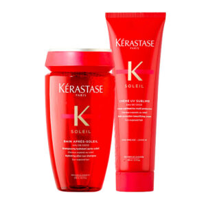 Kerastase Soleil Shampoo Apres Soleil 250ml ,Crème UV Sublime 150ml