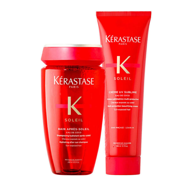 Kerastase Soleil Shampoo Apres Soleil 250ml ,Crème UV Sublime 150ml