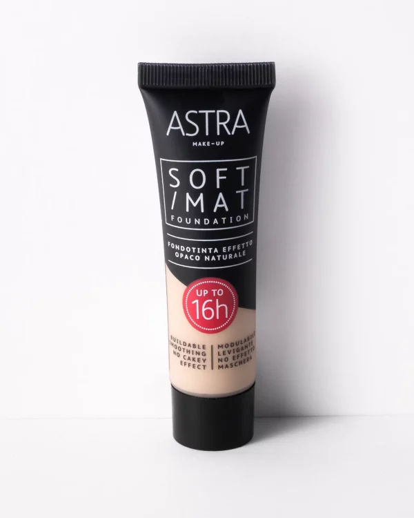 SOFT MAT FOUNDATION - Fondotinta Effetto Opaco Naturale cloud 01