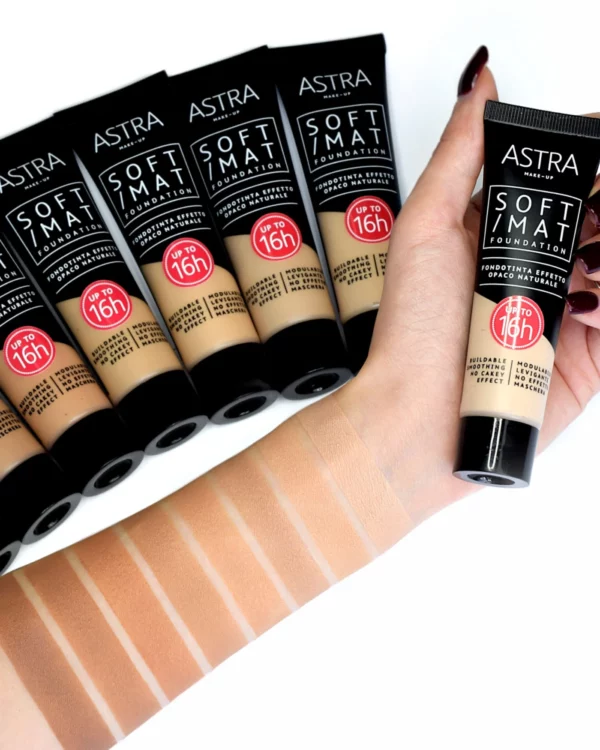 SOFT MAT FOUNDATION - Fondotinta Effetto Opaco Naturale cloud 01 - immagine 2