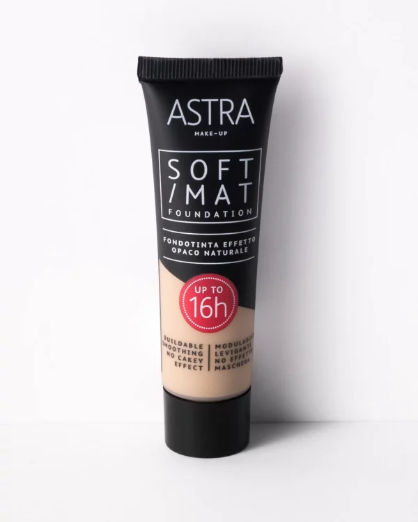 SOFT MAT FOUNDATION - Fondotinta Effetto Opaco Naturale sand 03