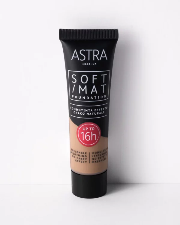 SOFT MAT FOUNDATION - Fondotinta Effetto Opaco Naturale cinnamon 07