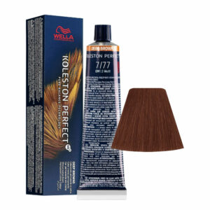 Wella Koleston Perfect Me+ Deep Browns 7/77 Biondo Medio Sabbia Intenso 60ml - colorazione permanente