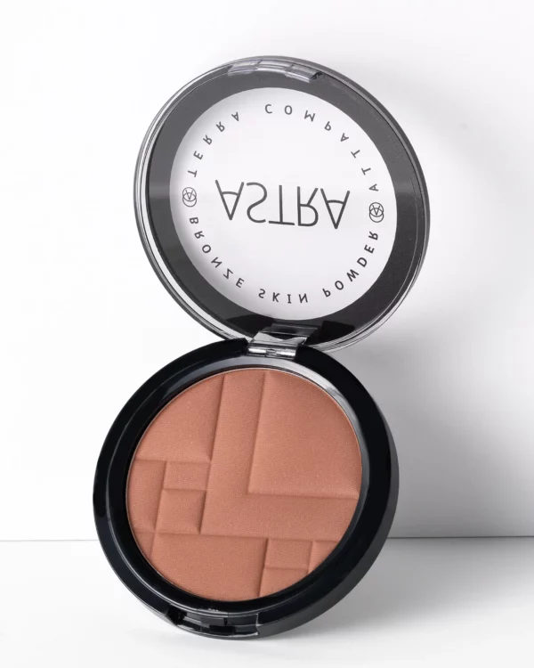 BRONZE SKIN POWDER - Terra Compatta Effetto Bronzer color cacao n10
