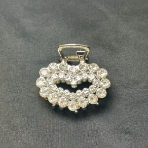 MOLLETTONE PICCOLO A CUORE CON STRASS