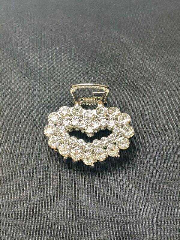 MOLLETTONE PICCOLO A CUORE CON STRASS