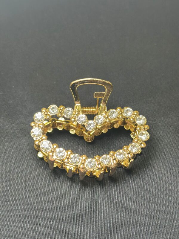 MOLLETTONE CUORE CON STRASS