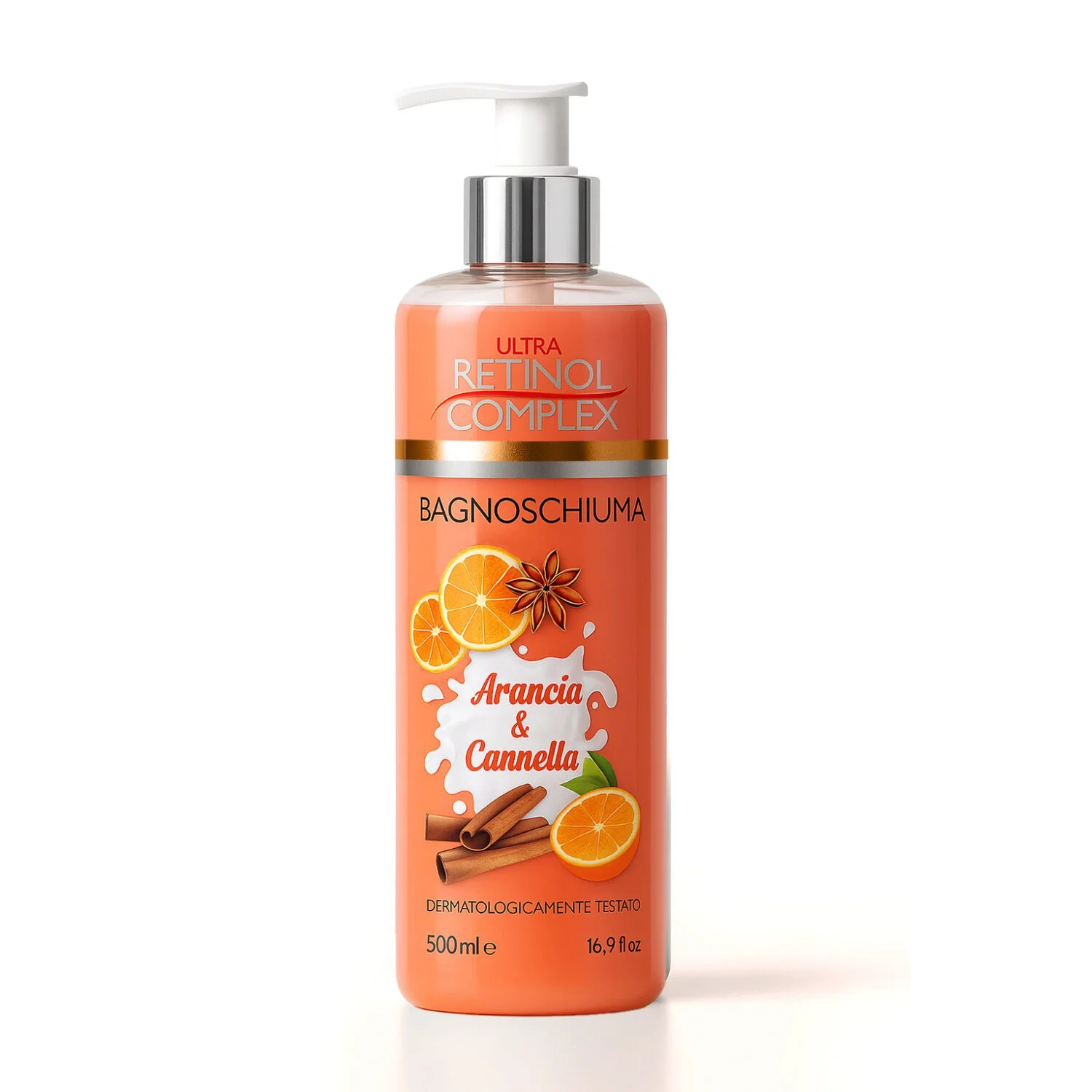 BAGNODOCCIA ARANCIA E CANELLA 500ML